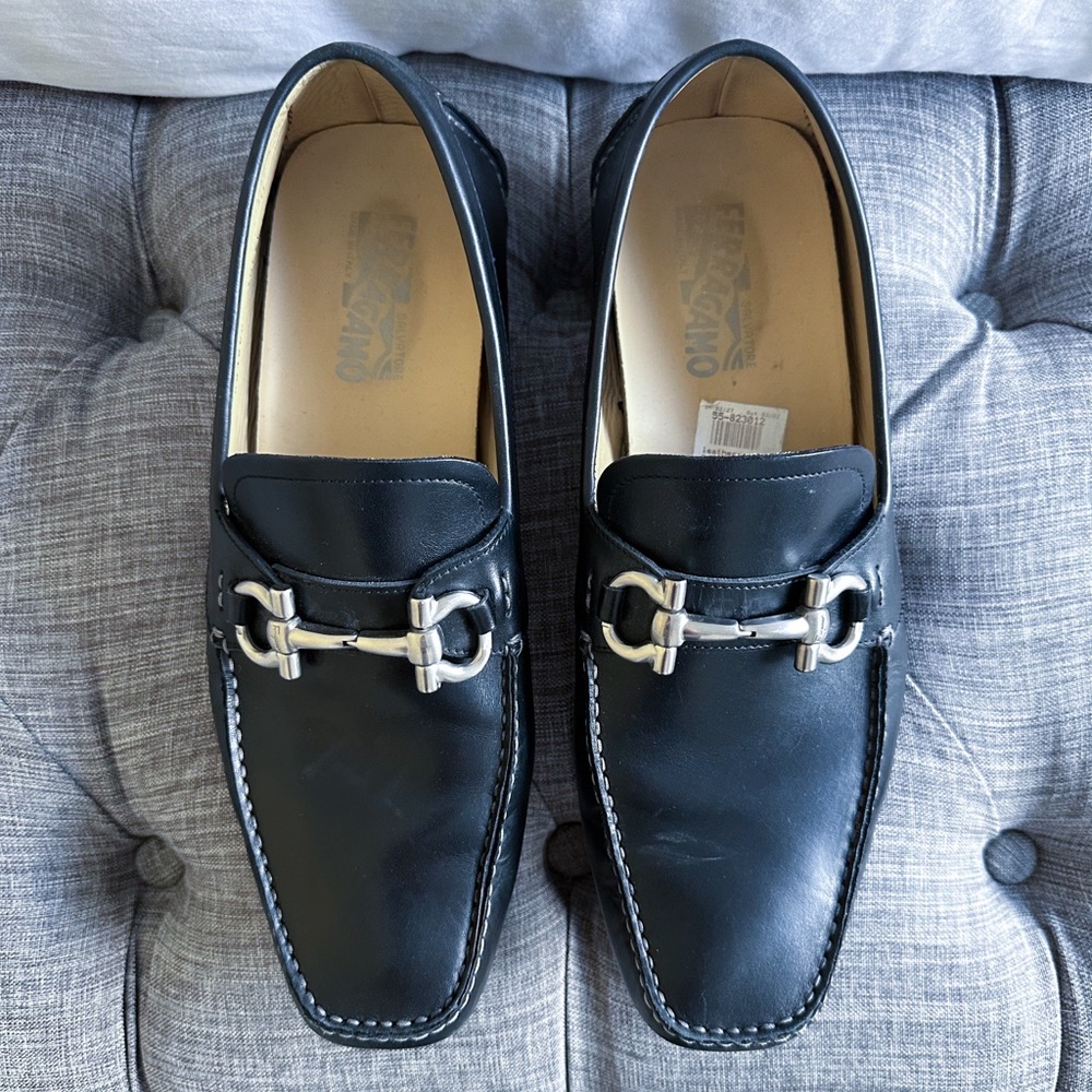 FERRAGAMO Men’s Leather Loafer